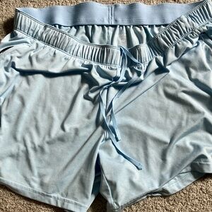 Liberty Pro XXL Athletic Shorts Light Baby Blue with Pockets